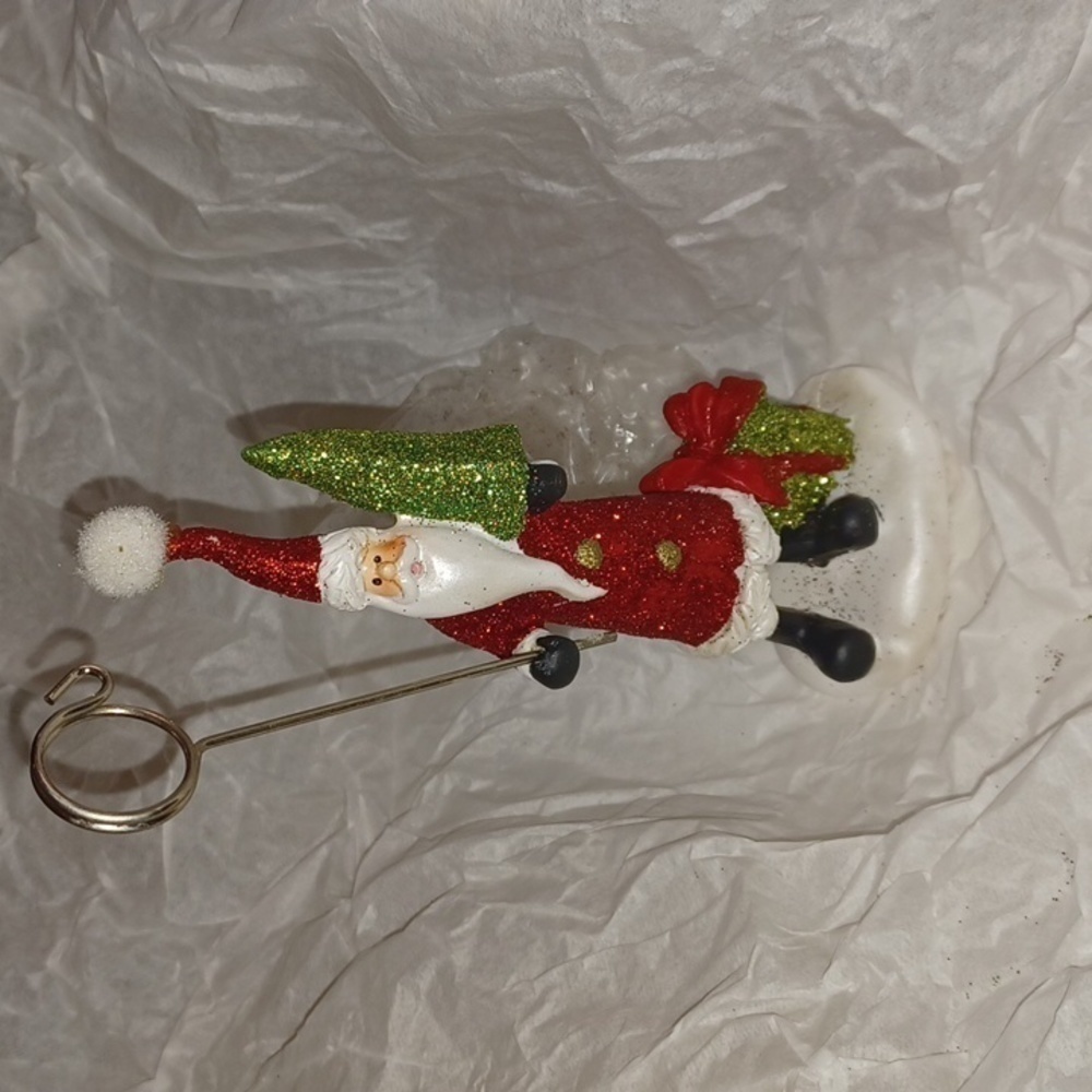 NWOT - Santa Card Holder #2